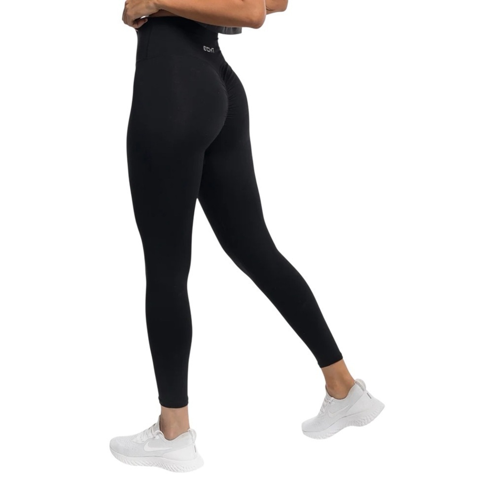 ECHT Women's Size XS Force Scrunch Leggings Back Rise Scrunched Seam 7/8 Length